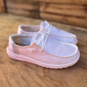 HEY DUDE | Wendy Linen Natural White 8